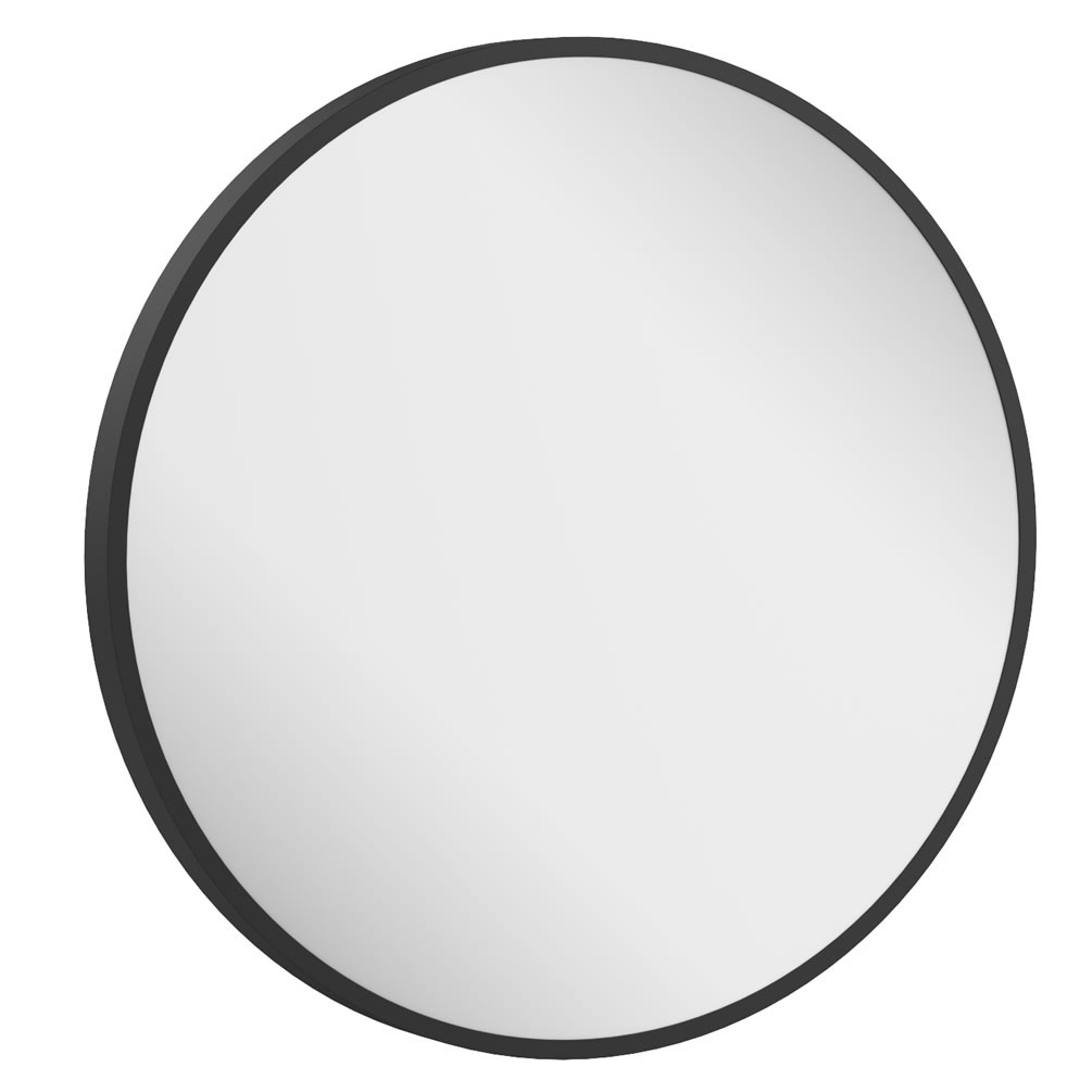 Cutout image of Crosswater Infinity 500mm Matt Black Mirror